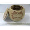 Image 4 : 3 WICKER BOWLS & A WICKER WOVEN BASKET