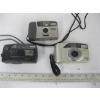 Image 3 : 3 WORKING DISNEY CLOCKS, 3 - 35MM VINTAGE POINT & SHOOT CAMERAS & COLLECTABLE SNAP ON, KODAK, ETC.