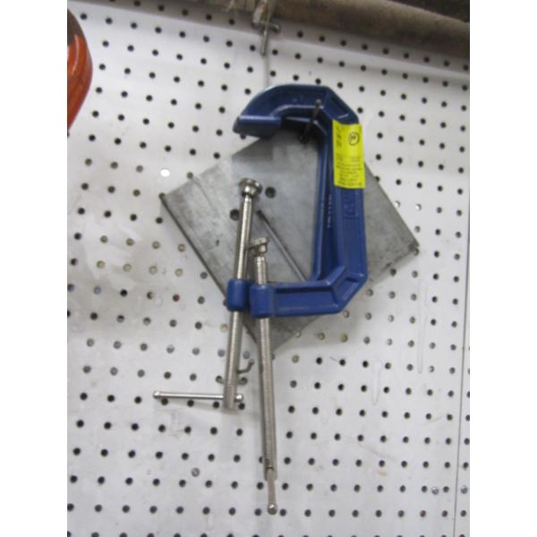 2 IRWIN 5" C CLAMPS