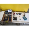 Image 1 : MISC. BINOCULARS, SM. KNIVES, PINS, COINS, ETC.