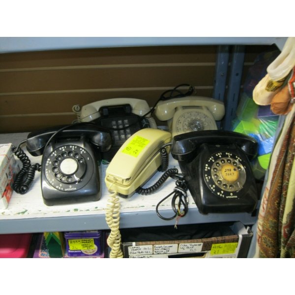5 TELEPHONES