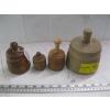 Image 1 : 4 WOODEN BUTTER MOLDS