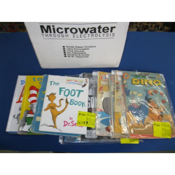DR. SEUSS BOOKS, COMICS, TIME LIFE BOOKS, ETC.