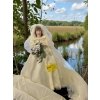 Image 2 : GORGEOUS MCM LADY DIANA DOLL IN WEDDING DRESS - *CHARLES NOT INCLUDED*