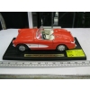 Image 1 : 1957 CHEVY CORVETTE DIECAST CAR - RED