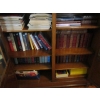 Image 2 : LG. LOT OF BOOKS IN GLASS DOORED CABINET