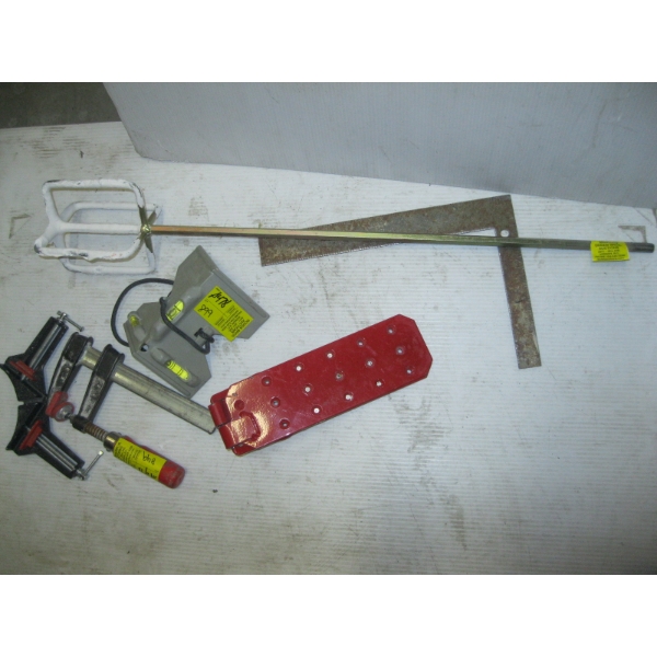MISC. CLAMPS, MIXER WAND, ETC.