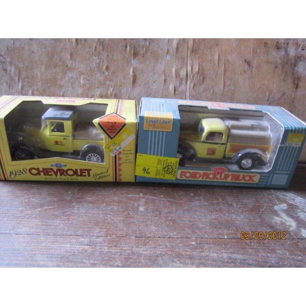 2 DIECAST TRUCKS
