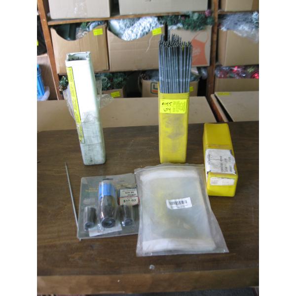 WELDING ROD, NEW FACE SHIELD, PRO LOCK FOR WELDER