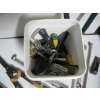 Image 2 : BUCKET OF MISC. GRASS CUTTERS, PRUNERS, WRENCHES, ETC.