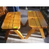 Image 2 : PAIR OF WOODEN END TABLES