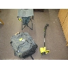 Image 1 : BACKPACK, FOLDING CHAIR & A SM. WEED EATER