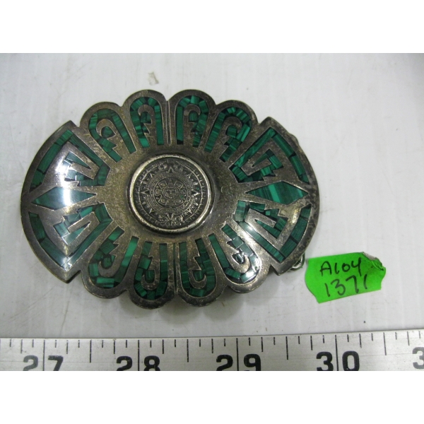 .925 SILVER NAVAJO BELT BUCKLE