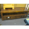 Image 2 : 6 DRAWER 2 TIER LONG TABLE/TV STAND