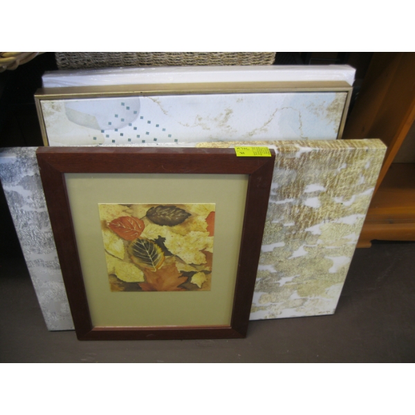 3 PICTURES & A LG. EXPEDITION DEEP CANVASS (NEW)