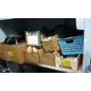 Image 1 : SHELF OF MISC. GAUGES, RIVETS, EMERY CLOTH, SANDPAPER, ETC.