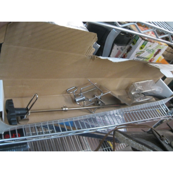 BBQ GENIUS ROTISSERIE - NO MOTOR - JUST THE BAR