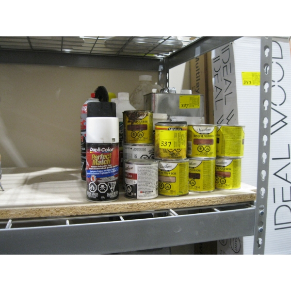 ASST. PAINT, CLEANER, ETC.
