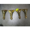 Image 1 : SET OF GOLD COLORED STOVE LEGS