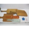Image 2 : ASST. HAND MADE WOOD CARVING BOARDS, SHOT GLASS HOLDERS, ETC.
