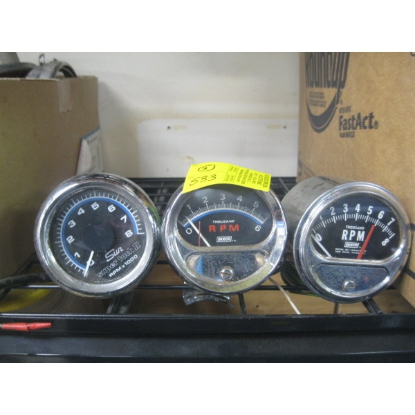 3 RPM GAUGES