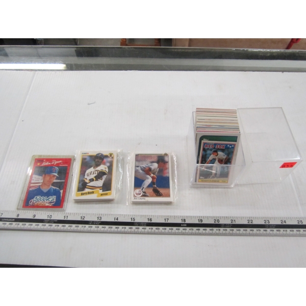 ROGER CLEMENTS COLLECTOR CARDS & OTHER ASST. BASEBALL CARDS