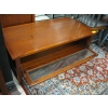 Image 2 : COFFEE TABLE W/DECORATIVE GLASS DRAWER