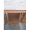 Image 2 : 2 OAK NIGHTSTAND W/DRAWERS