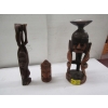 Image 1 : 3 AFRICAN CARVINGS