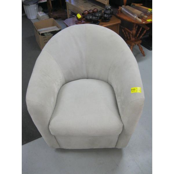 BEIGE TUB CHAIR