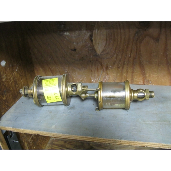 2 BRASS OILERS