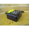 Image 2 : LACQUER BOX W/SHELL INLAY OF BIRDS & ANTIQUE MIRROR & BRUSH SET