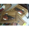 Image 2 : FRAMED WOODEN DUCKS, GEESE & FISH