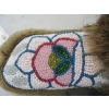 Image 2 : PAIR OF BEADED FUR TRIM MOCCASINS