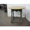 Image 2 : SM. SOLID WOOD ROUND OCCASIONAL TABLE