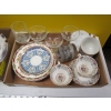 Image 2 : 2 BOXES OF MISC. CHINA, GLASSWARE, ETC.