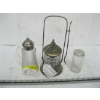 Image 1 : VINTAGE GLASS CREAMER, PICKLE JAR & SHAKER