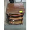 Image 3 : SM. 3 DRAWER OCCASIONAL TABLE/END TABLE W/CLAW FEET