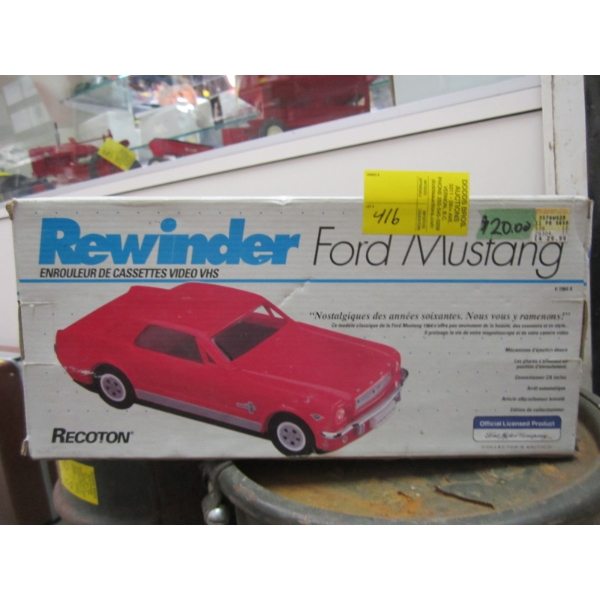 FORD MUSTANG VHS REWINDER
