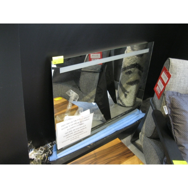 BACK LIT MIRROR, APPROX. 90CMX70CM