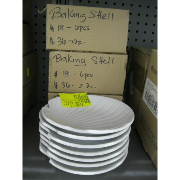 2 DZ. SHELL BAKING PLATES