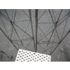 Image 4 : SM. WHITE METAL PLANT STAND & 2 DECORATIVE METAL STANDS
