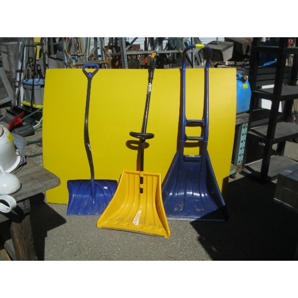 3 - SNOW SHOVELS
