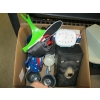 Image 2 : MISC. ALARM CLOCK, MUGS, BEAR KLEENEX BOX COVER, BOOKS, WATER JUG, ETC.