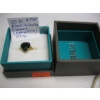 Image 1 : 10KT BLACK ALASKA DIAMOND HEMATITE RING, 2.9G, SZ 6