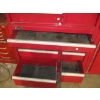 Image 3 : LARGE HOMAK MULTI-DRAWERED TOOL CABINET W/SIDE DRAWERS & CABINET