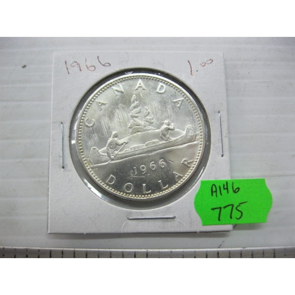 1966 CDN SILVER DOLLAR