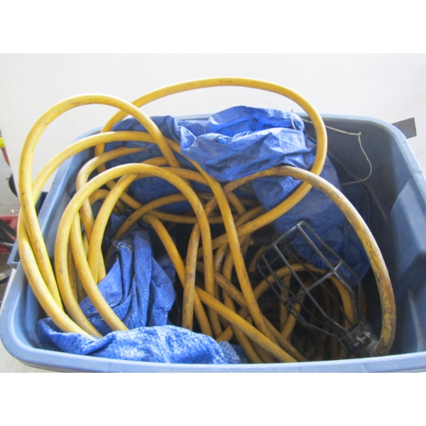 WORK CONSTRUCTION SITE EXTENSION CORDED WORK LIGHTS