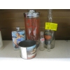 Image 1 : COLLECTABLE BOTTLES, DRINK SHAKER, FLASK, ETC.