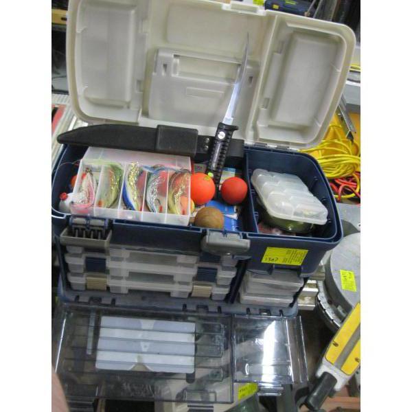 LG. PLANO TACKLEBOX W/ASST. CONTENTS